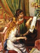Auguste renoir Young Girls at the Piano Spain oil painting artist